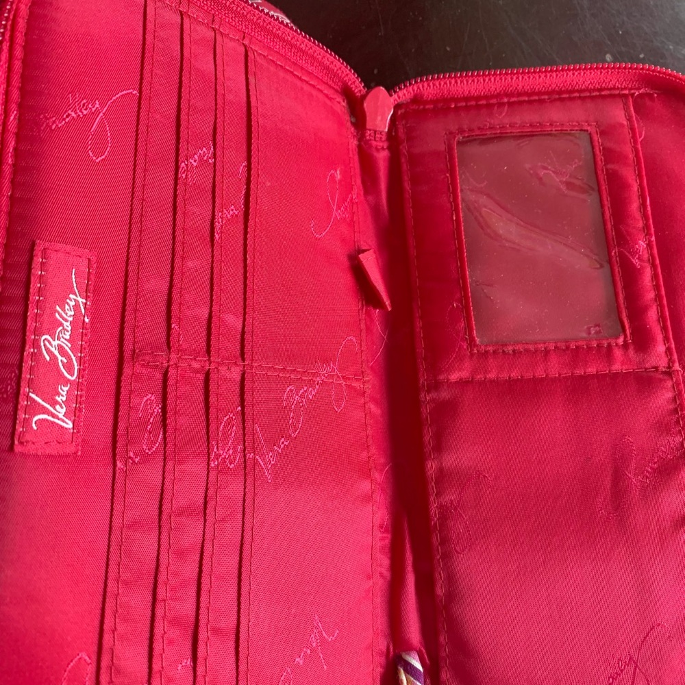 Vera Bradley zip around wallet/wristlet - Picture 2 of 3
